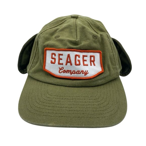 Seager Wilson Cotton Flapjack Hat Green Hat Cap - Picture 1 of 5